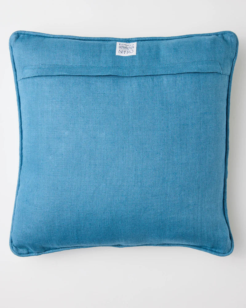 ANNA SPIRO INDIAN SUMMER WHITE EMBROIDERED CUSHION from the amazing range of Kip & Co