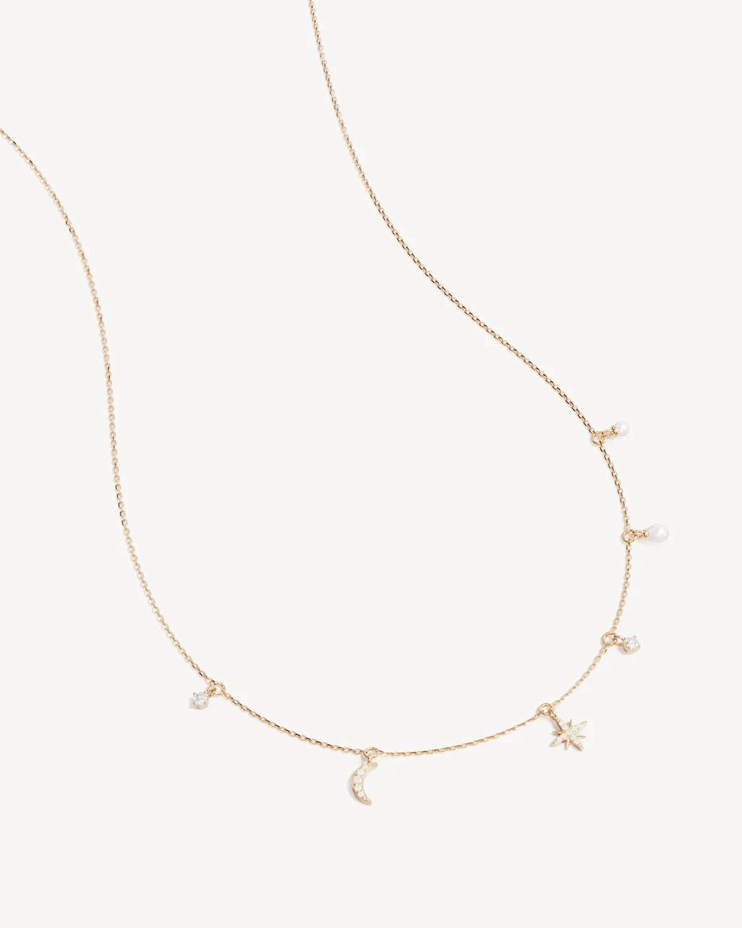 By Charlotte CELESTIAL SKIES CHARM CHOCKER in 18k Gold Vermeil