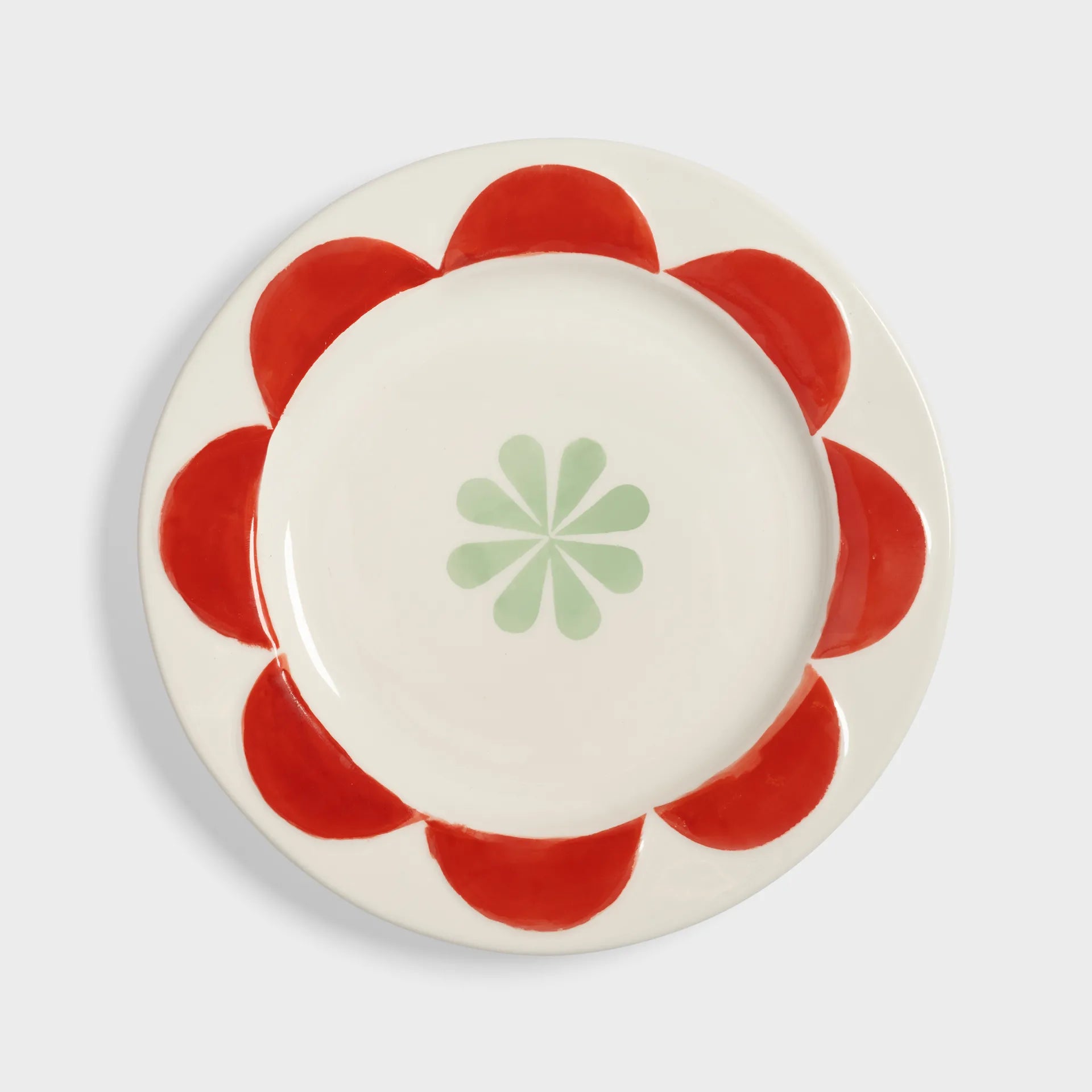 FOLK PLATE SMALL in Set of 4 by &Klevering