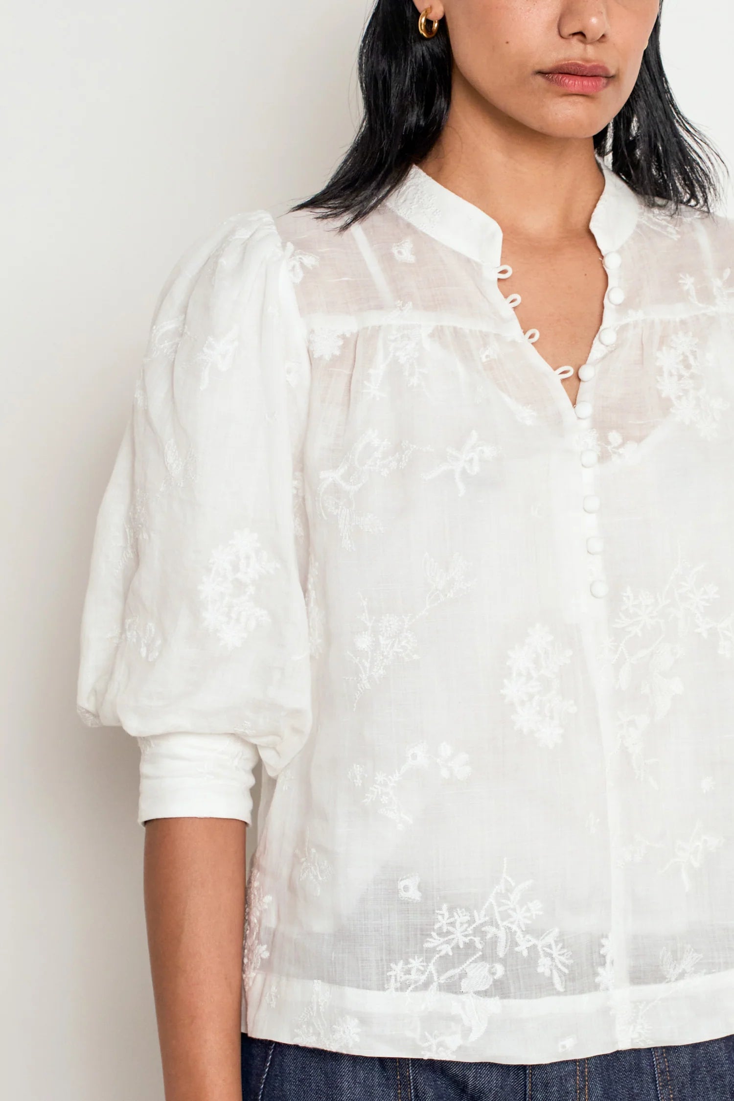 POISE TOP in Porcelain by Zoe Kratzmann