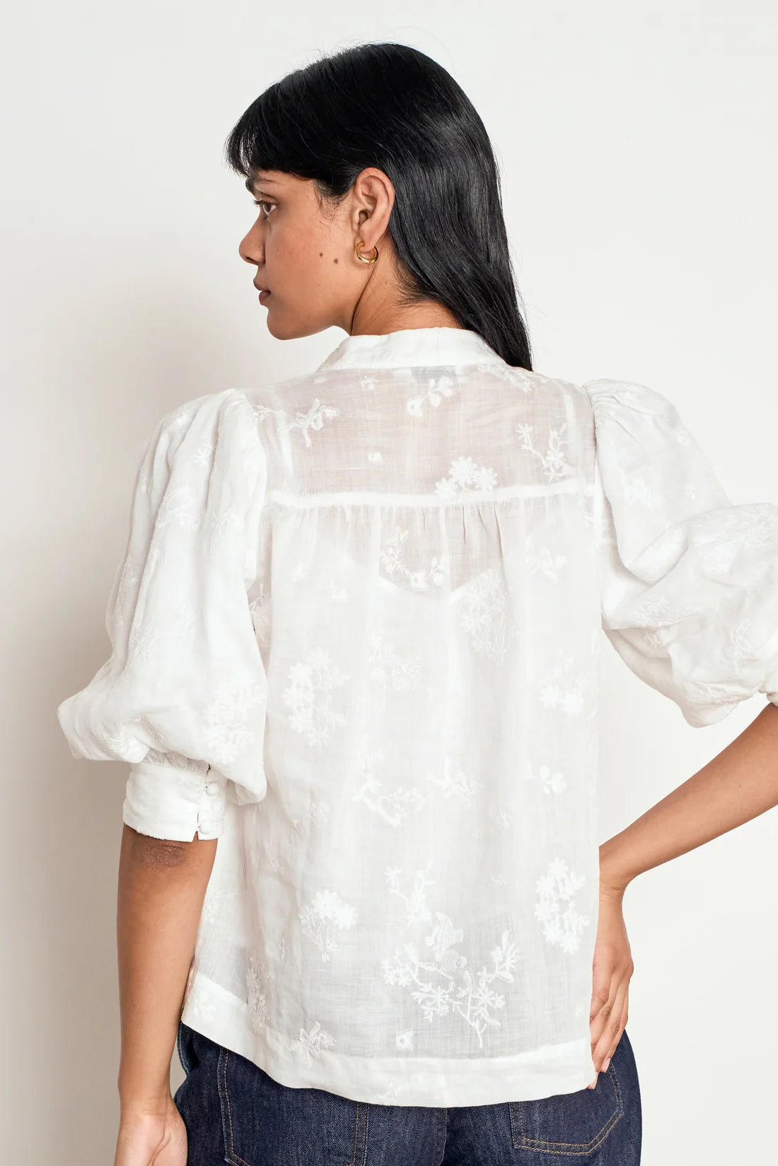 POISE TOP in Porcelain from Zoe Kratzmann
