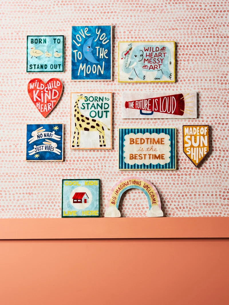 FUN HOUSE WALL TILE in Stand Out by Jones & Co