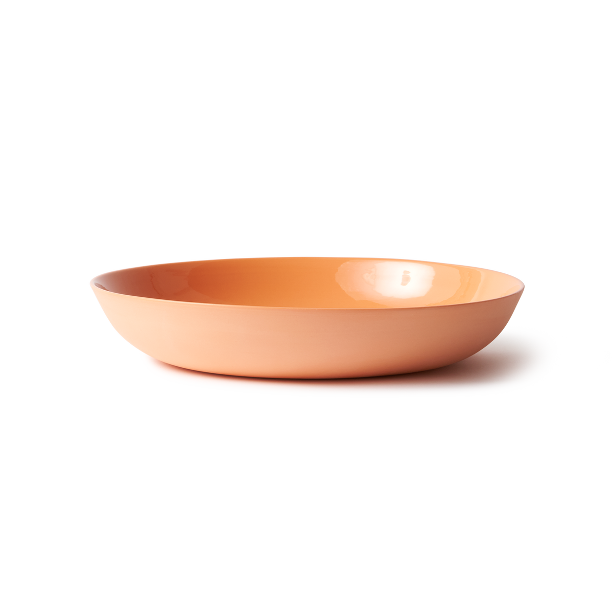 PEBBLE BOWL LARGE in Orange by Mud Australia