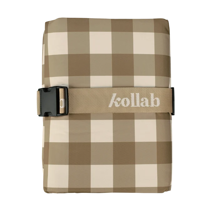 PICNIC MAT in Olive Check by kollab