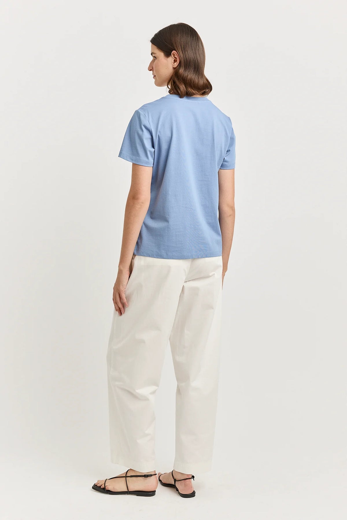 CLASSIC ORGANIC COTTON TEE in Mist by Toorallie at Darling & Domain