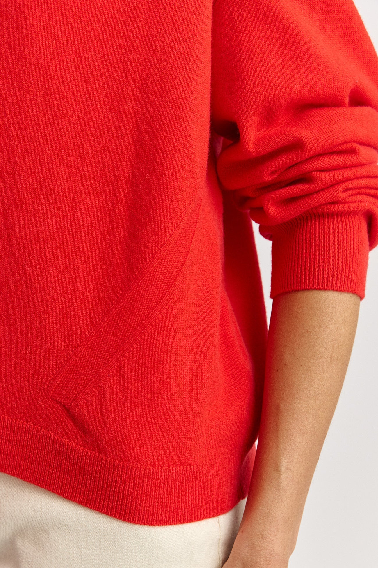 FINE JERSEY POLO in Poppy by Toorallie