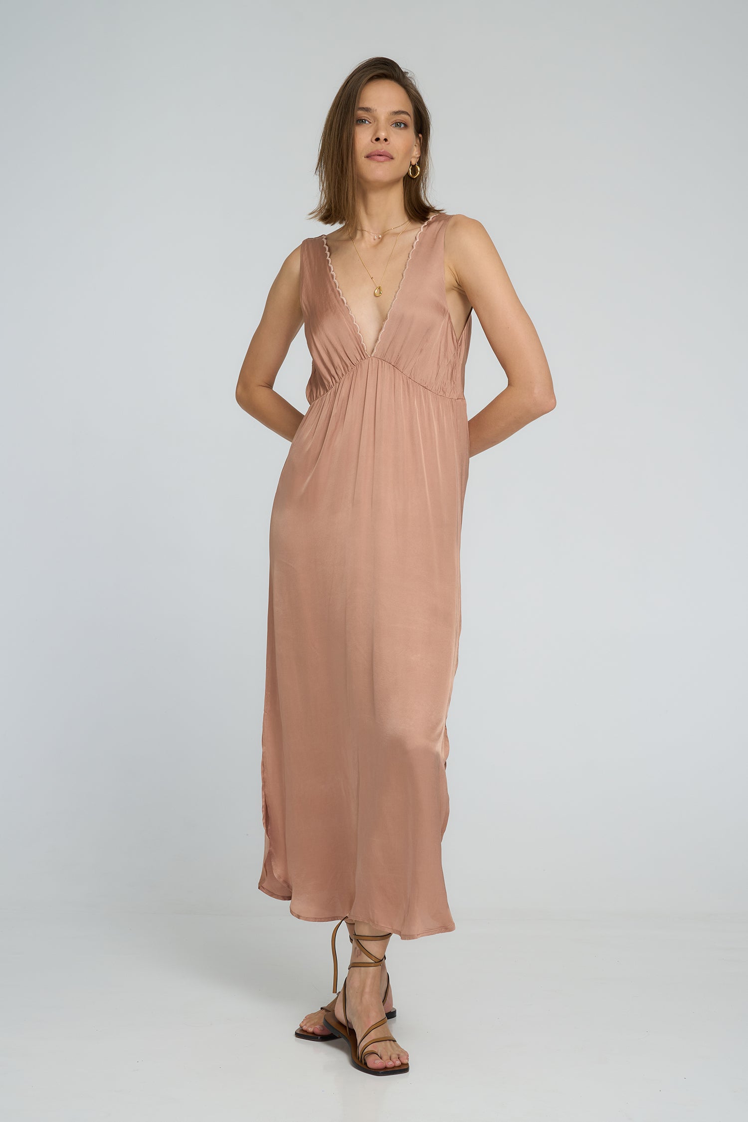 AMAZONIA DRESS | Rose Bisque - Darling & Domain