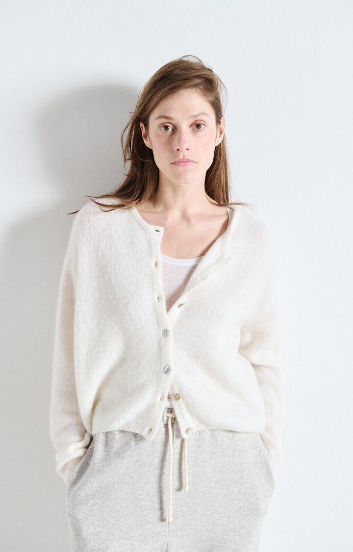 VITOW CARDIGAN VITO19E | White - Darling & Domain