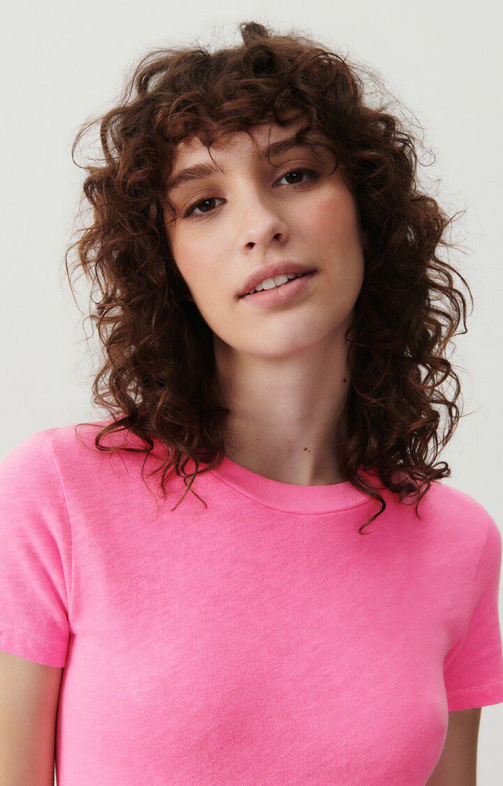American Vintage Sonoma SON28G short sleeve crew neck t-shirt in acid pink