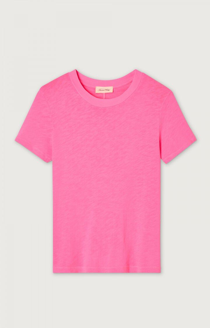 American Vintage Sonoma SON28G short sleeve crew neck t-shirt in acid pink