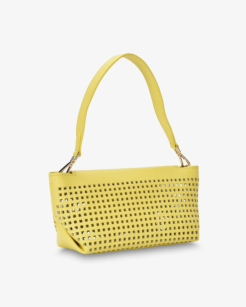AURORA BAG in Perforated Lemon by Arlington Milne