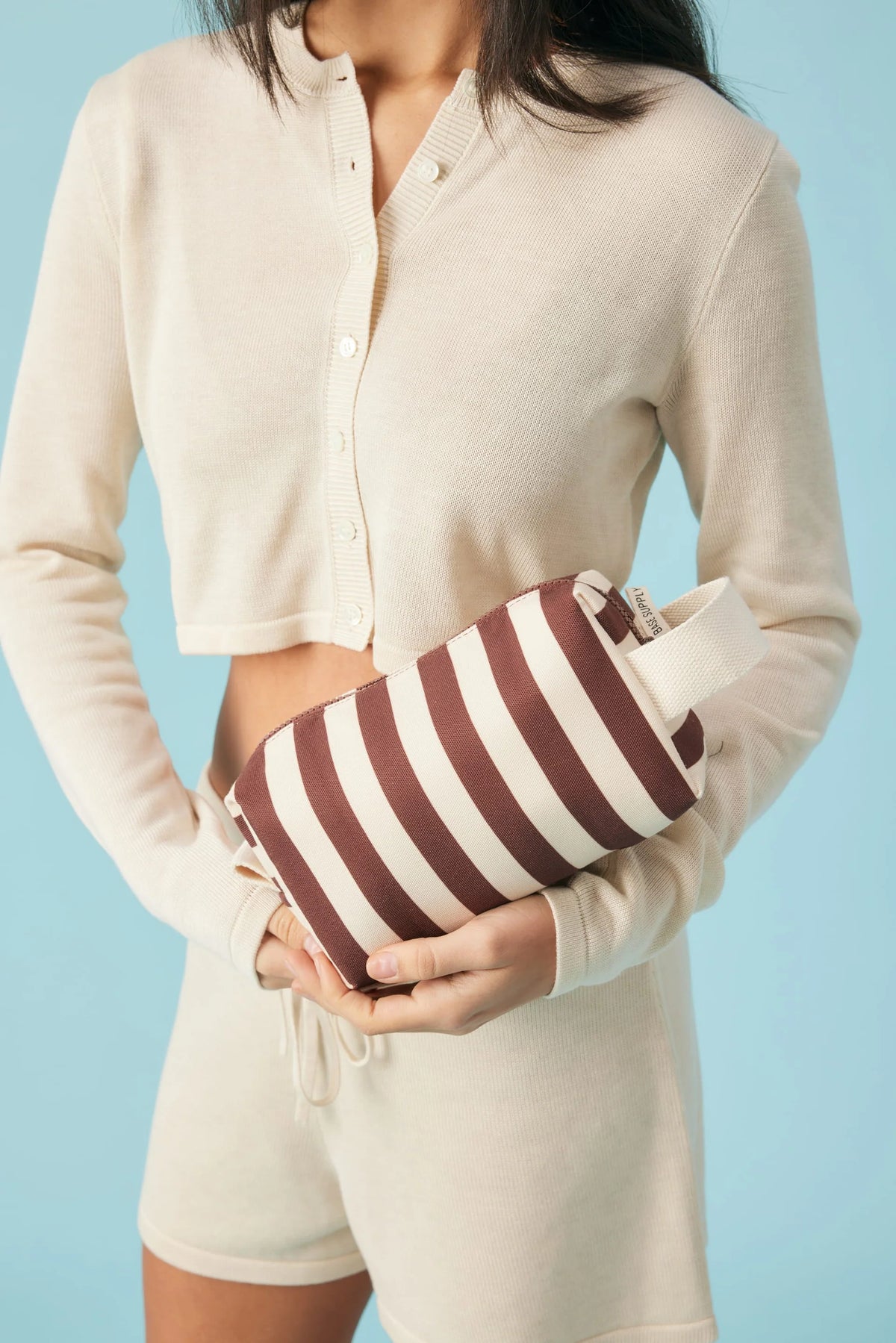 DITTY BASE in Cocoa Stripe by Base Supply