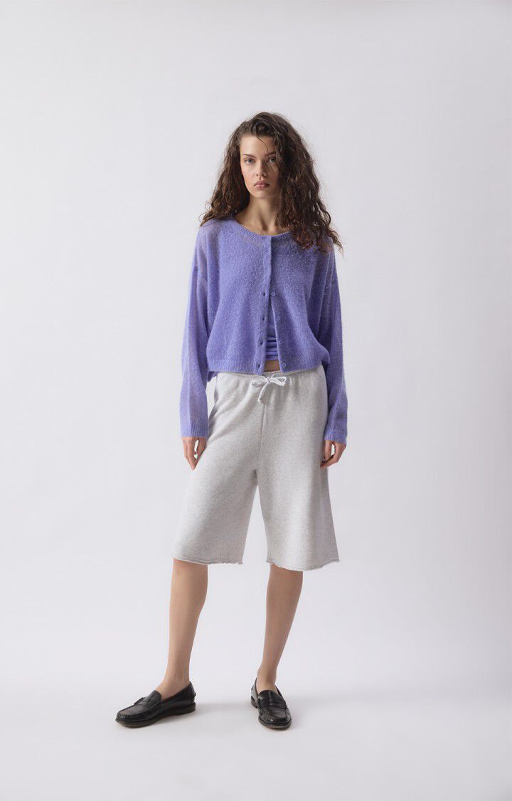 BODYROW CARDIGAN BOD19A in Provence Melange by American Vintage