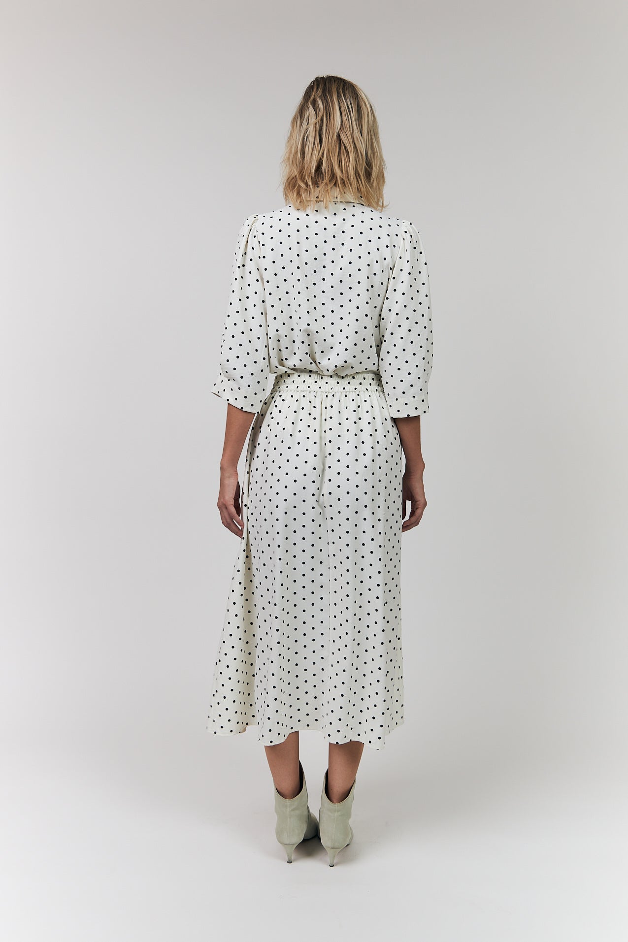 AKANE MAXI SKIRT in Dot Print by Lollys Laundry