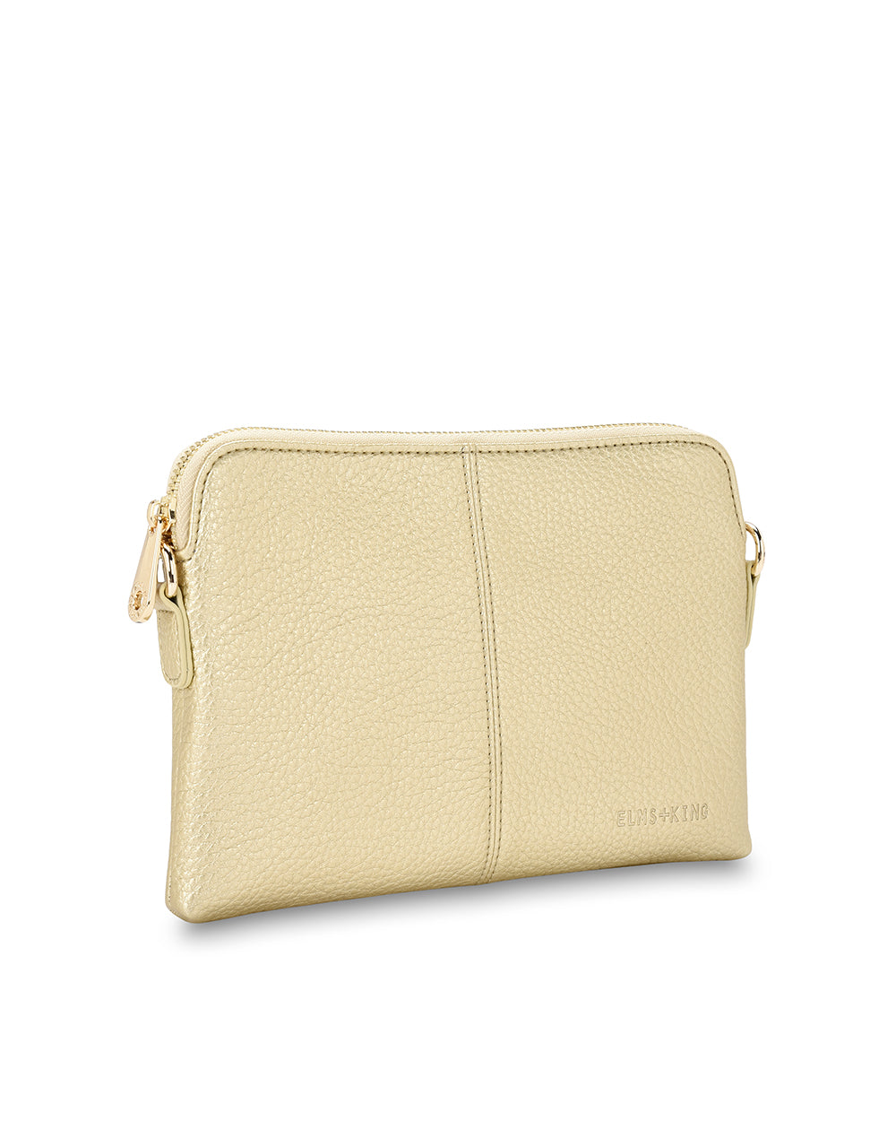 BOWERY WALLET in Gold by Elms and King