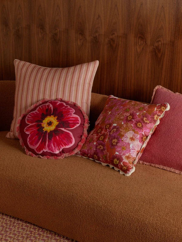 PRIMROSE PINK CUSHION in 50cm from Bonnie and Neil