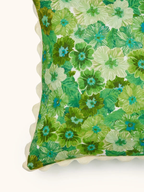 PRIMROSE GREEN CUSHION in 50cm from Bonnie and Neil