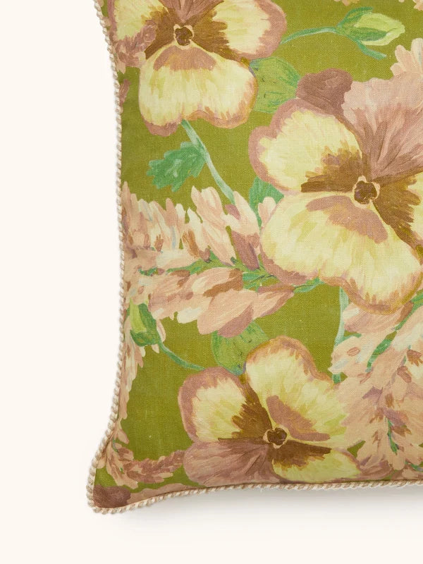 MOUNTAIN FLORAL CITRINE CUSHION in 50cm from Bonnie and Neil