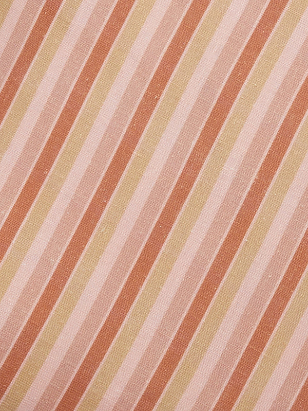 GARDEN STRIPE PINK CUSHION in 50cm from Bonnie and Neil