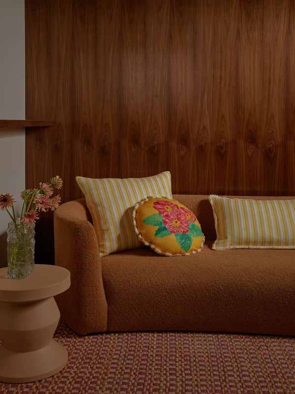 DELILAH YELLOW ROUND in 45cm from Bonnie and Neil