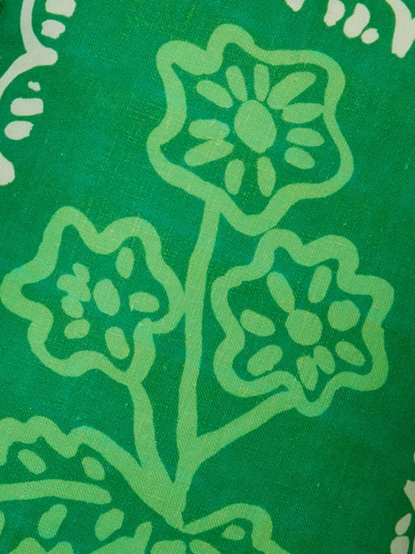MARTINE MINI GREEN CUSHION in LEA BLUE from Bonnie and Neil