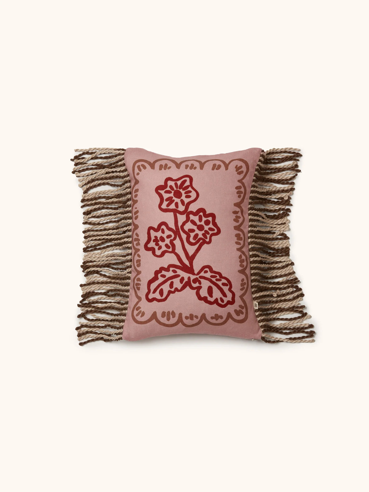 MARTINE MINI BLUFF CUSHION in LEA BLUE from Bonnie and Neil