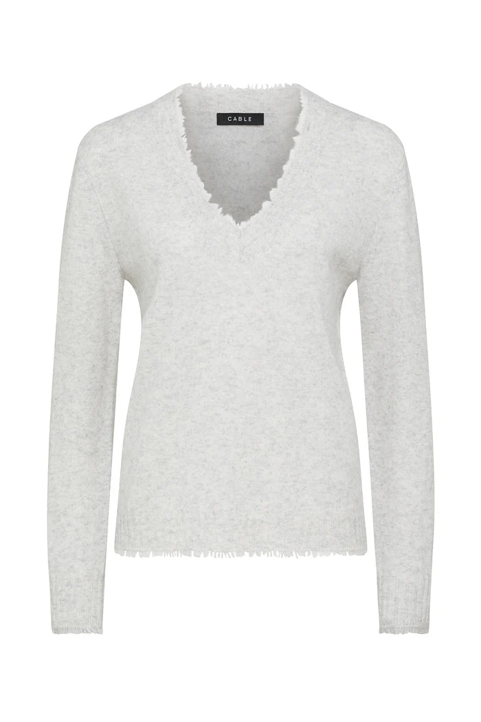 CASHWOOL AURA JUMPER in Frost from Cable Melbourne