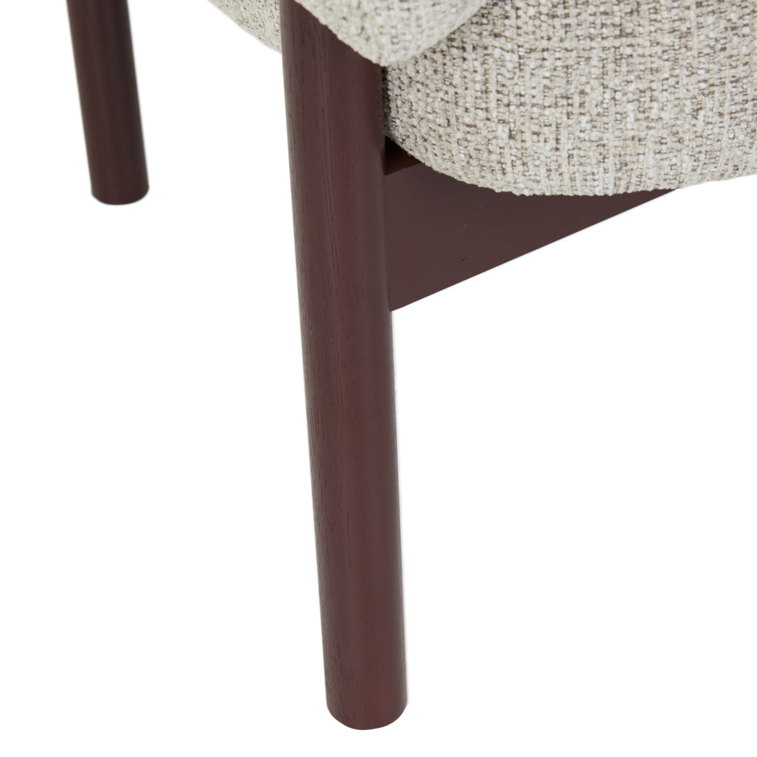 JENSON OCCASIONAL CHAIR in Owl Speckle / Shiraz by GlobeWest at Darling & Domain