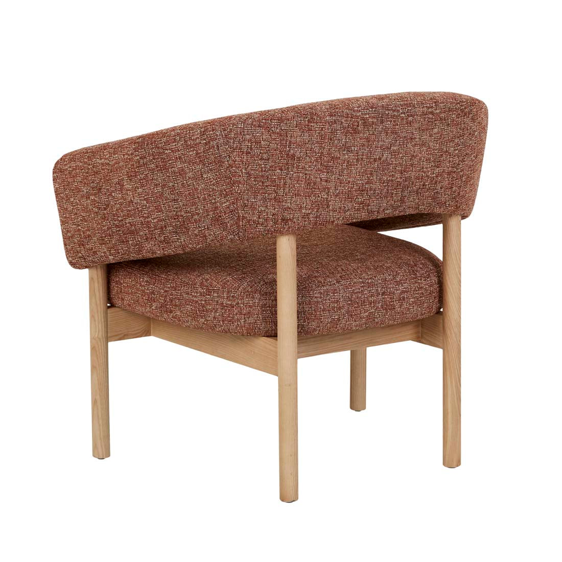 JENSON OCCASIONAL CHAIR in Cinnamon Speckle / Natural Ash by GlobeWest at Darling & Domain