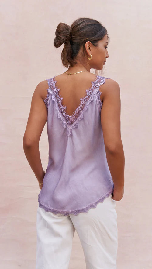 SOLANGE CAMISOLE | Soft Lavender - Darling & Domain