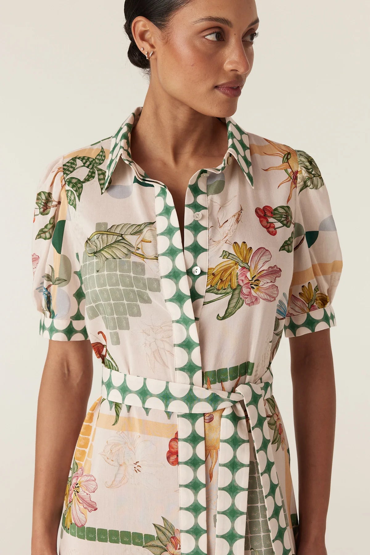 EVITA MAXI DRESS in Eden Print from Cable Melbourne