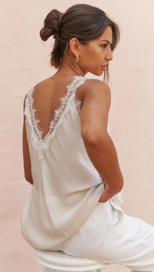 SOLANGE CAMISOLE | Moonbeam - Darling & Domain