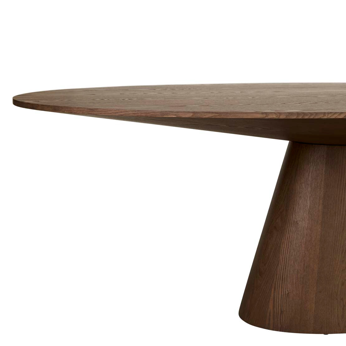 CLASSIQUE OVAL DINING TABLE 8 Seater in Smoked Ash by GlobeWest at Darling & Domain