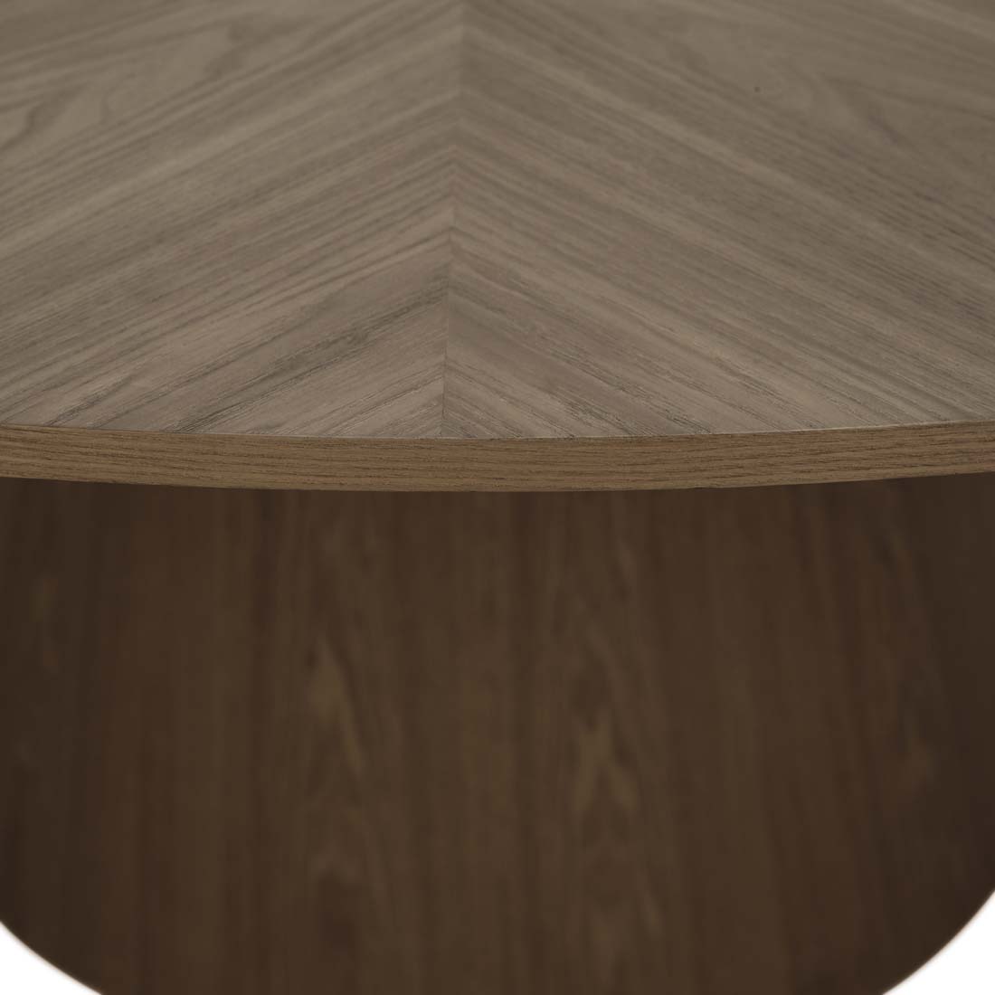 CLASSIQUE ROUND DINING TABLE 8 Seater in SMOKED ASH by GlobeWest at Darling & Domain
