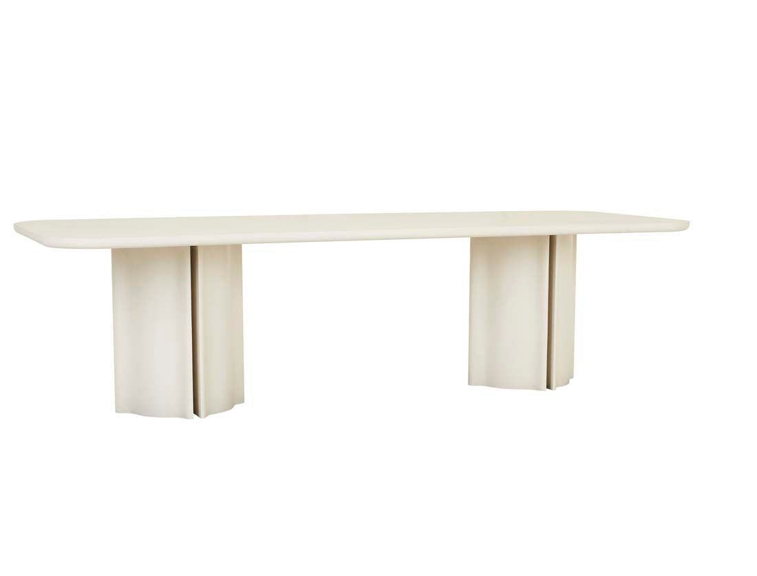 LEON DINING TABLE 10 Seater in Porcelain by GlobeWest at Darling & Domain