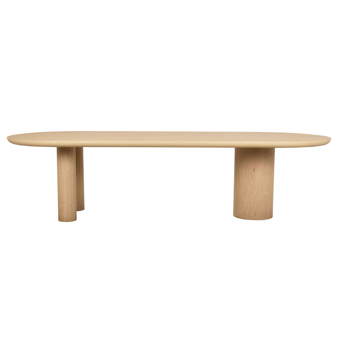 SEB OVAL DINING TABLE 10 Seater in Oak by GlobeWest at Darling & Domain