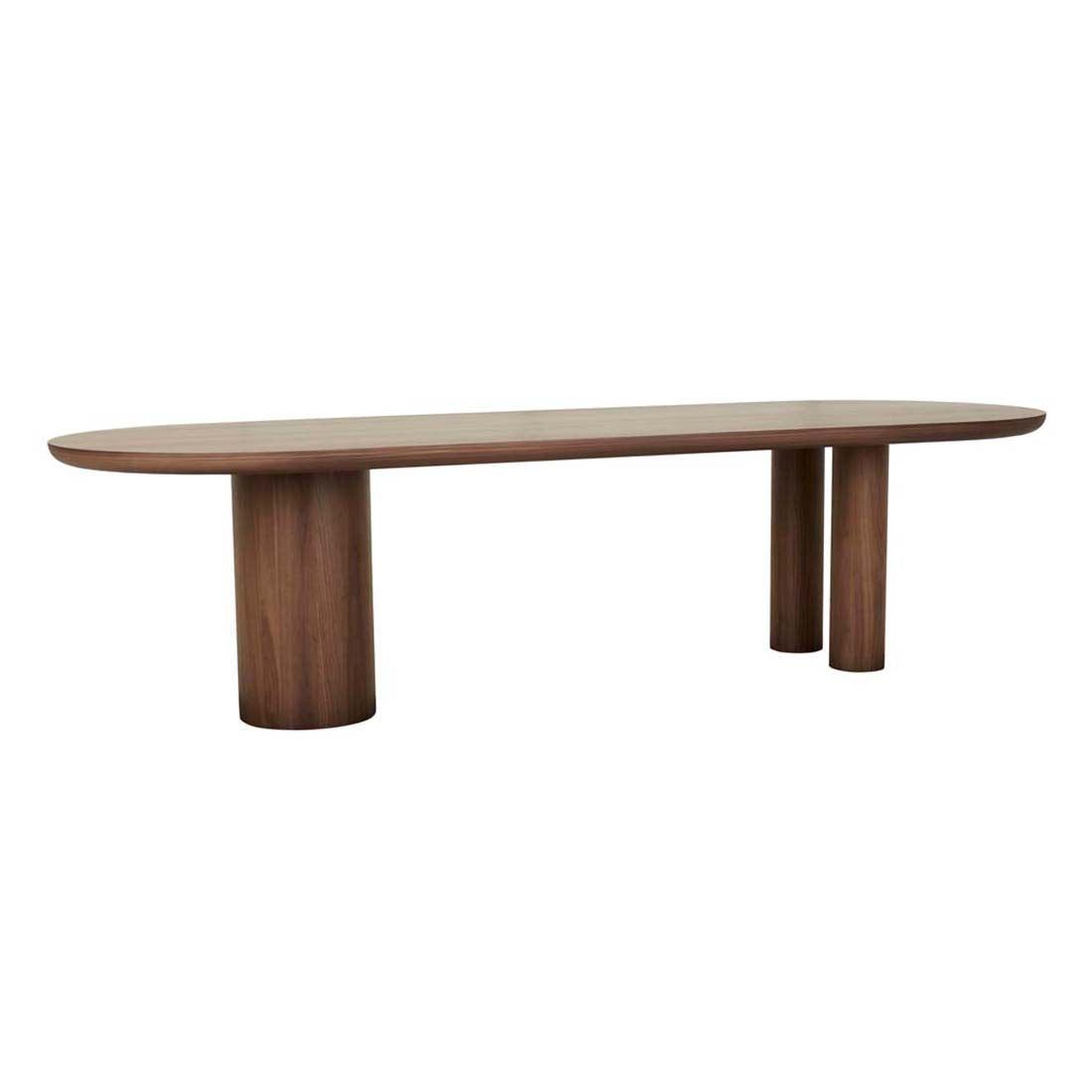 SEB OVAL DINING TABLE 10 Seater in Walnut by GlobeWest at Darling & Domain