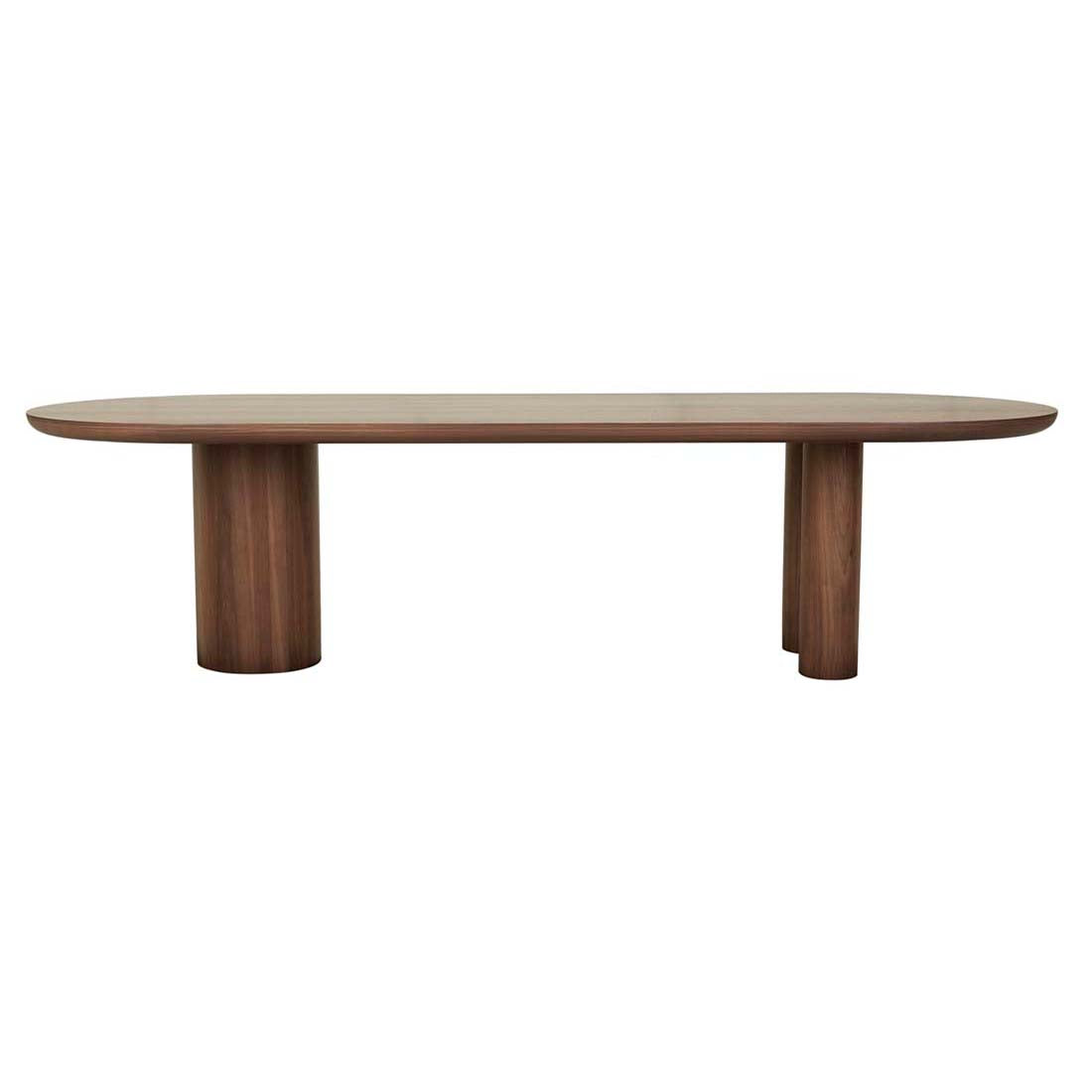 SEB OVAL DINING TABLE 10 Seater in Walnut by GlobeWest at Darling & Domain