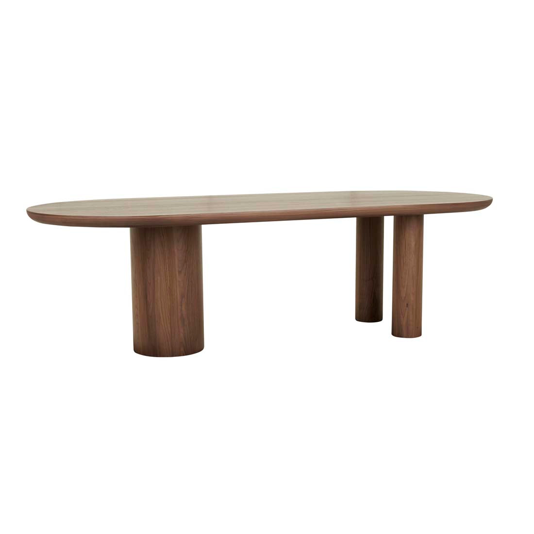 SEB OVAL DINING TABLE 8 Seater in Walnut by GlobeWest at Darling & Domain