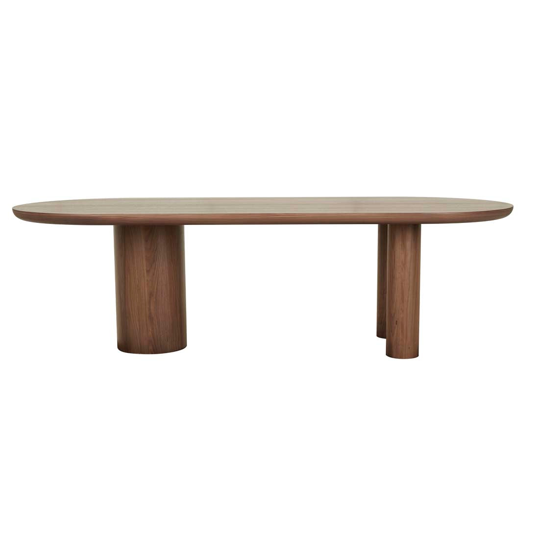 SEB OVAL DINING TABLE 8 Seater in Walnut by GlobeWest at Darling & Domain