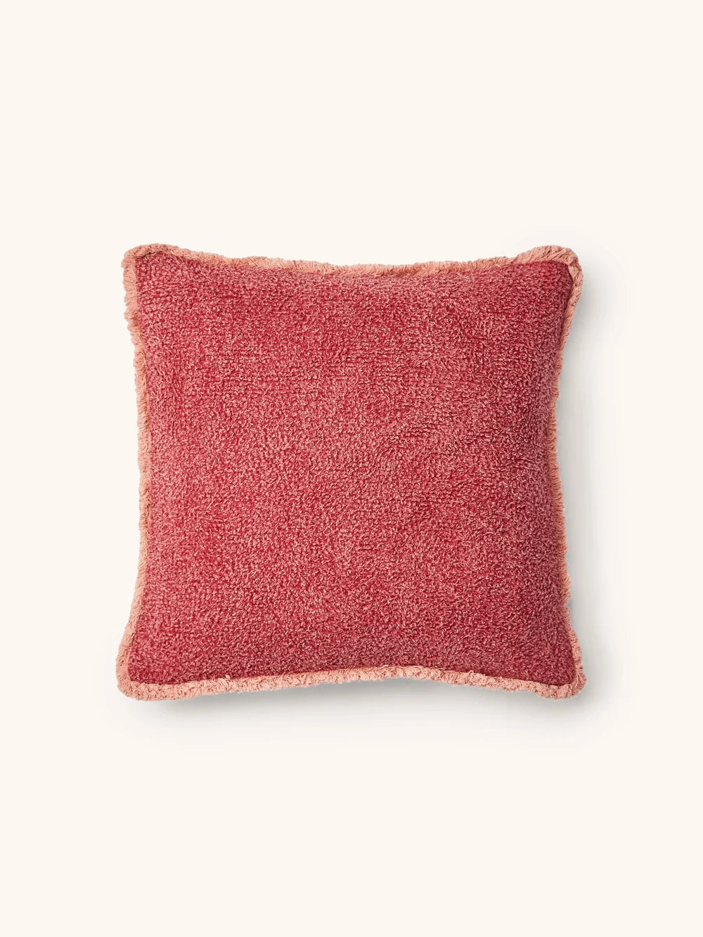 GRAIN CORAL CUSHION in 50cm from Bonnie and Neil