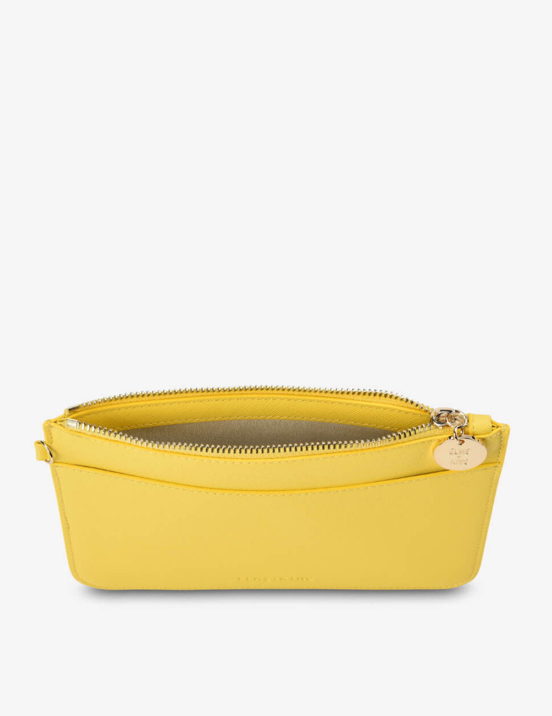 FLAT POUCH in Lemon by Elms + King