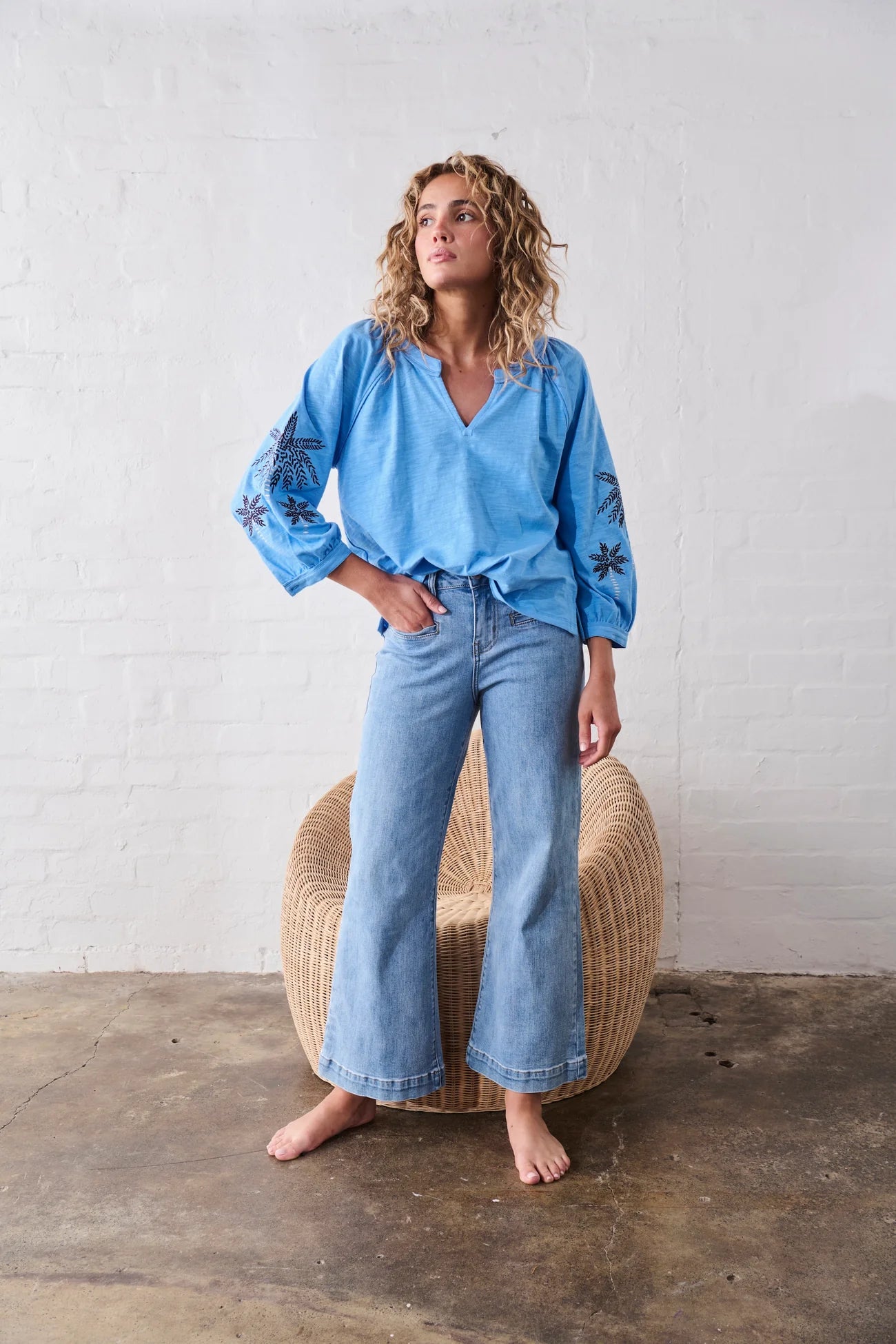 FREYA JEAN | 70s Blue - Darling & Domain