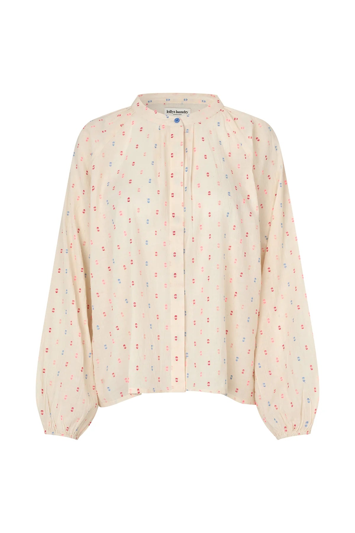 HAILEY LONG SLEEVE SHIRT in Creme by Lollys Laundry at Darling and Domain