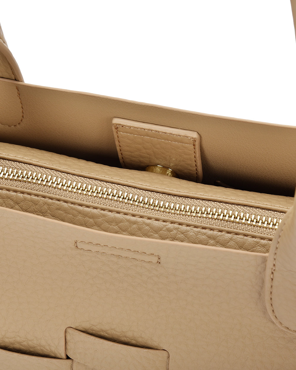KENLEY EAST-WEST BAG in Taupe by Elms and King