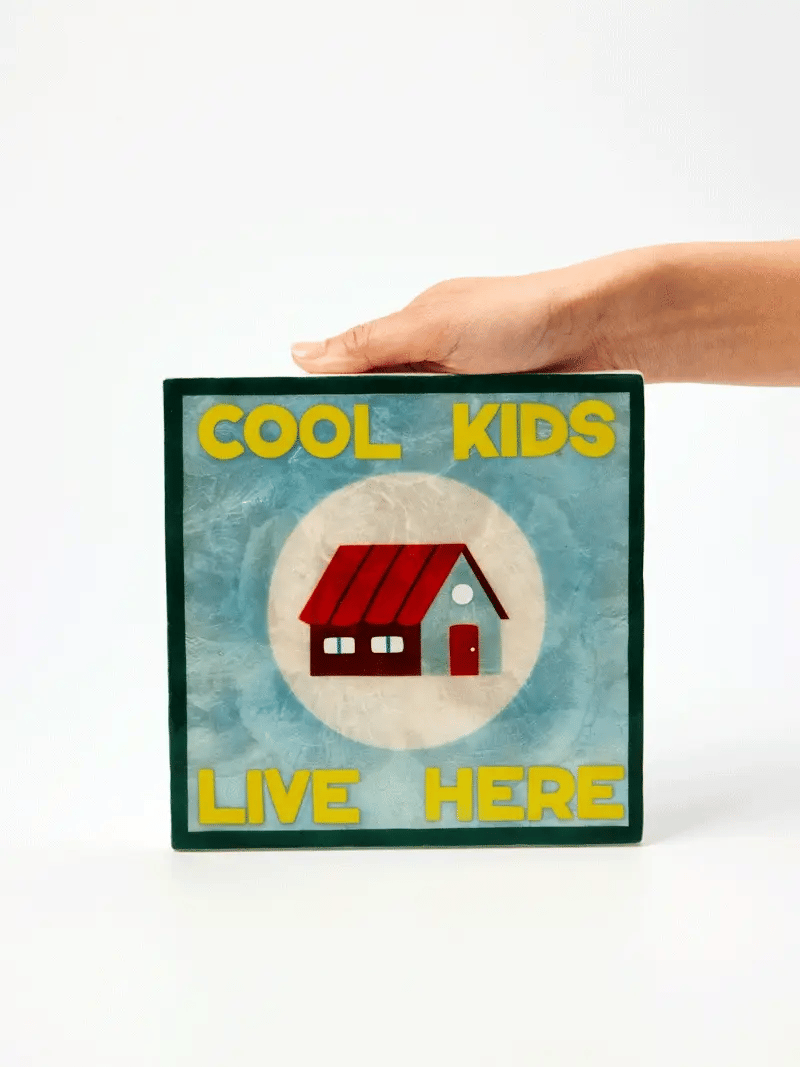 FUN HOUSE WALL TILE in Cool Kids by Jones & Co