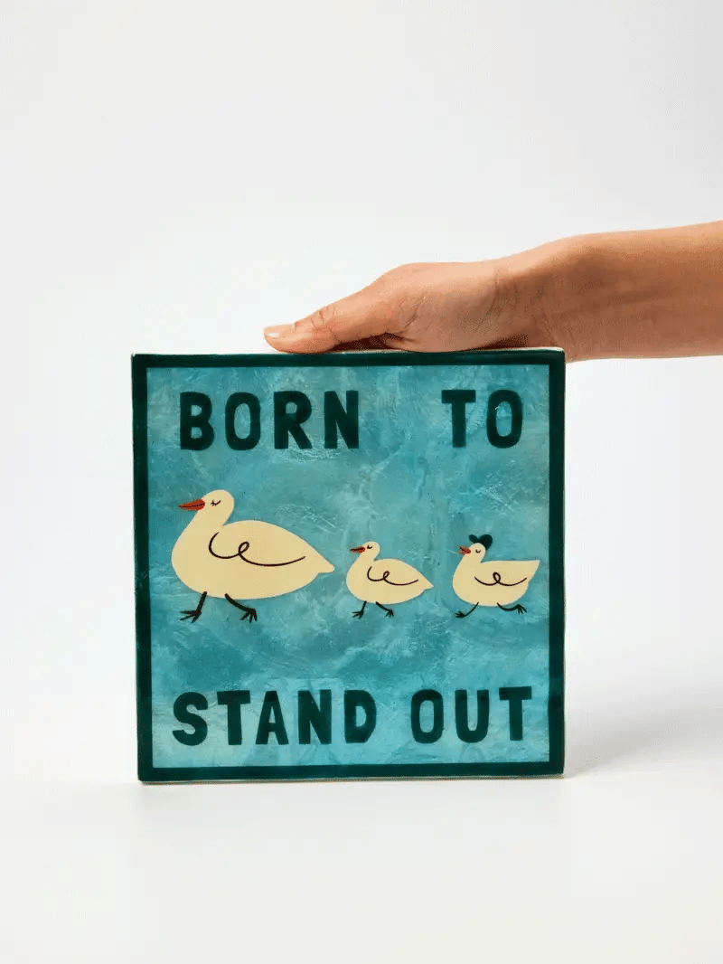 FUN HOUSE WALL TILE in Stand Out by Jones & Co