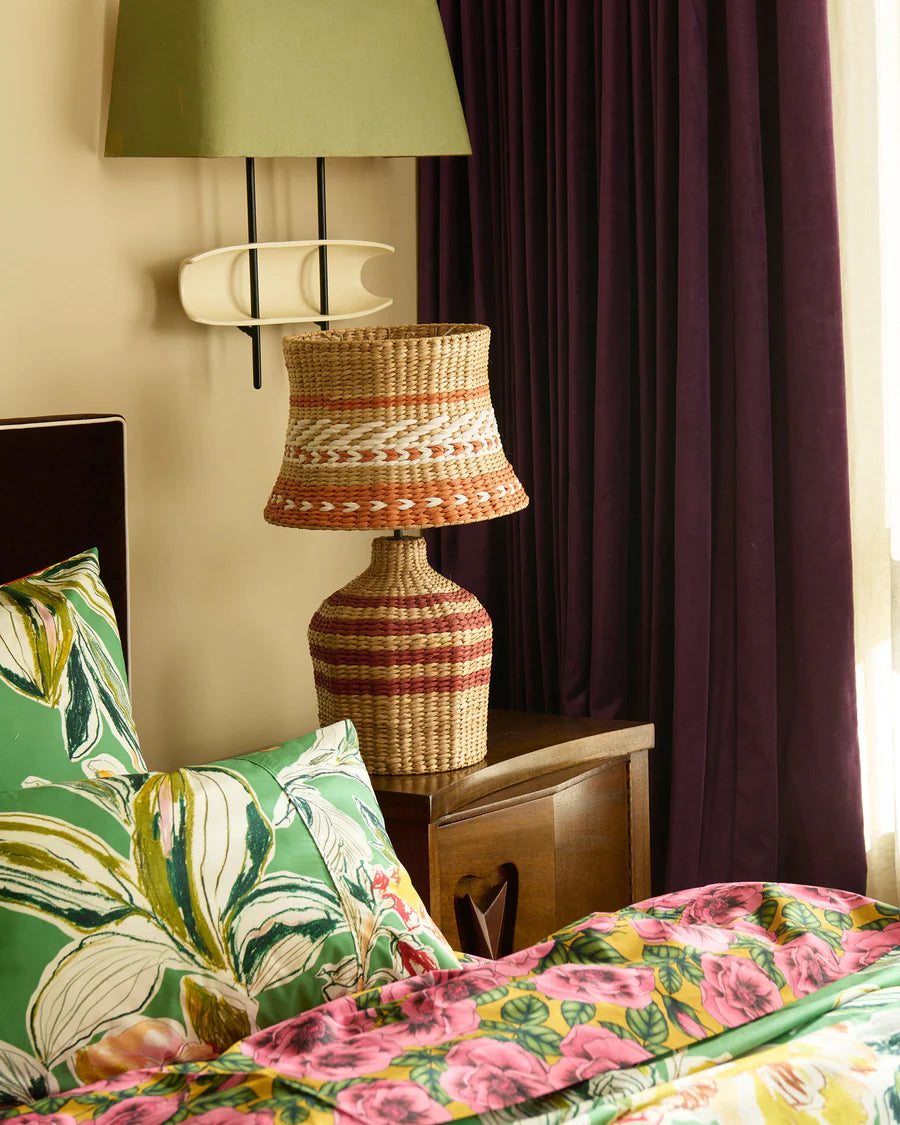 KIP & CO RATTAN LAMP | Arabella - Darling & Domain