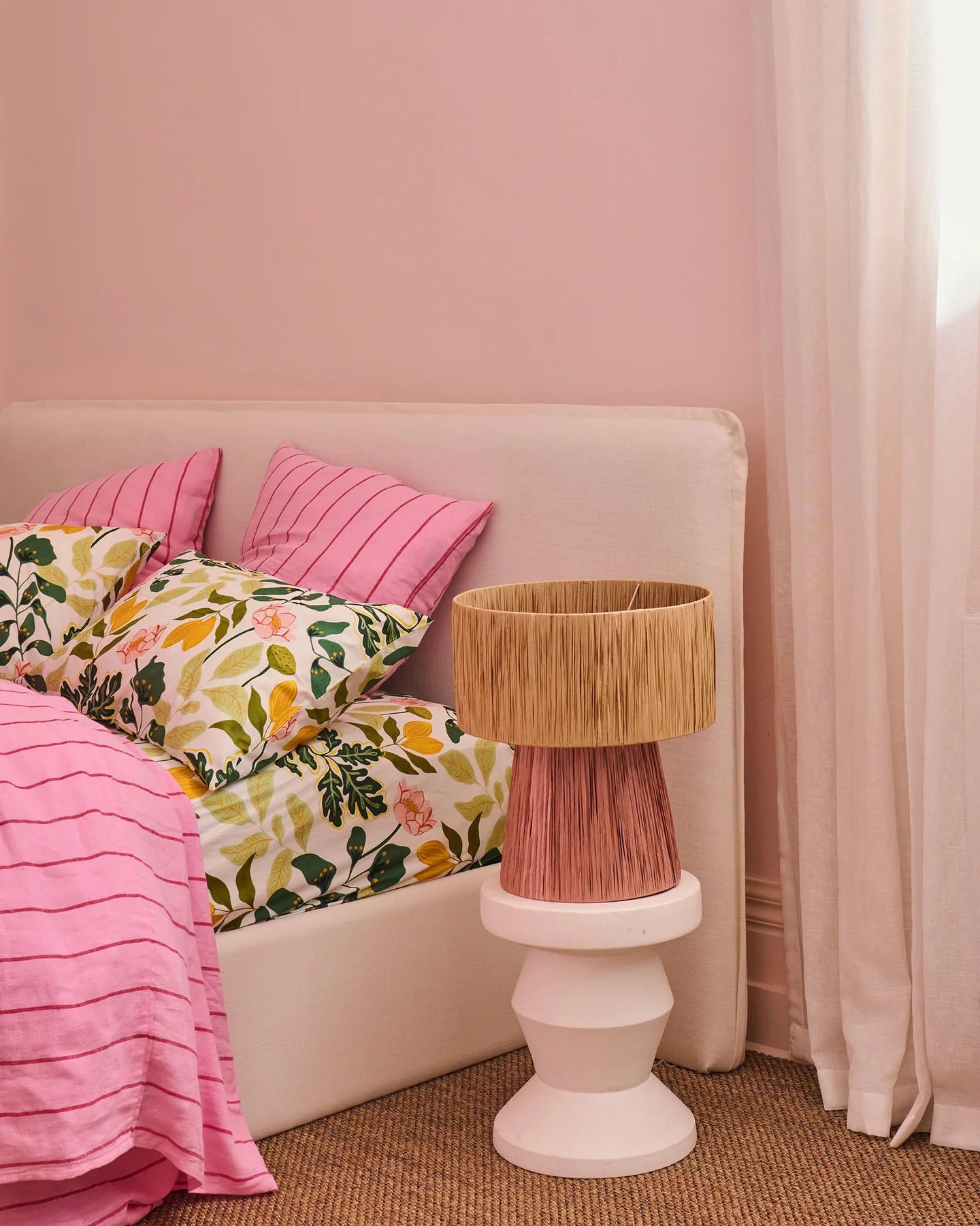 KIP & CO RATTAN LAMP | Sassafras - Darling & Domain