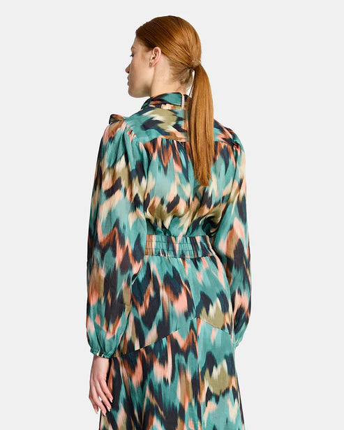 KITTY BLOUSE in Haze by Arlingtone Milne